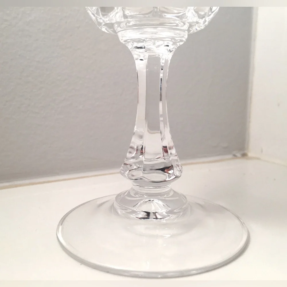 Crystal Wine Glasses - Set of 4